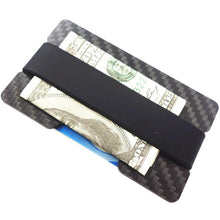 Load image into Gallery viewer, Carbon Fiber Credit Card Holder Slim RFID Blocking Band Wallets