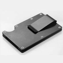 Load image into Gallery viewer, Slim Metal Credit Card Holder With RFID Anti-chief Travel Mini Wallet Metallic