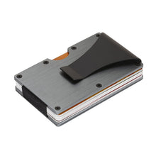 Load image into Gallery viewer, Minimalist Slim Wallet RFID Blocking Credit Cards Holder Metallic