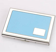 Load image into Gallery viewer, Metallic Porte Carte Pocket Card Holder Creditcard Wallet Men