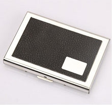Load image into Gallery viewer, Metallic Porte Carte Pocket Card Holder Creditcard Wallet Men