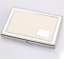 Load image into Gallery viewer, Metallic Porte Carte Pocket Card Holder Creditcard Wallet Men