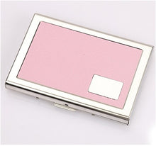 Load image into Gallery viewer, Metallic Porte Carte Pocket Card Holder Creditcard Wallet Men