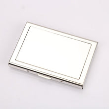 Load image into Gallery viewer, Metallic Porte Carte Pocket Card Holder Creditcard Wallet Men