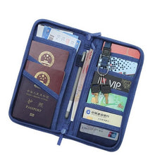Load image into Gallery viewer, Casual Function Passport Holder Solid Travel Accessories Passport Polyester