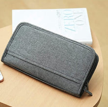 Load image into Gallery viewer, Casual Function Passport Holder Solid Travel Accessories Passport Polyester