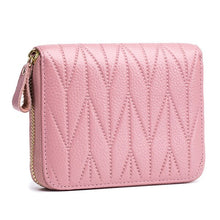 Load image into Gallery viewer, New Arrival Women Genuine Leather RFID Zipper Credit Card Holder