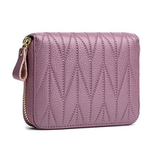 Load image into Gallery viewer, New Arrival Women Genuine Leather RFID Zipper Credit Card Holder