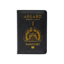 Load image into Gallery viewer, HEQUN Wakanda Travel Passport Cover Unisex RFID Polyurethane