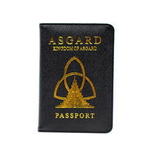 Load image into Gallery viewer, HEQUN Wakanda Travel Passport Cover Unisex RFID Polyurethane