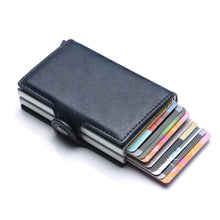 Load image into Gallery viewer, RFID Business Card Wallet Double Aluminium Box Polyurethane