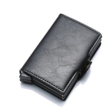 Load image into Gallery viewer, RFID Business Card Wallet Double Aluminium Box Polyurethane