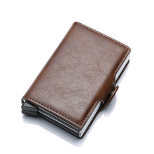 Load image into Gallery viewer, RFID Business Card Wallet Double Aluminium Box Polyurethane