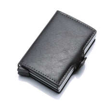 Load image into Gallery viewer, RFID Business Card Wallet Double Aluminium Box Polyurethane