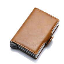 Load image into Gallery viewer, RFID Business Card Wallet Double Aluminium Box Polyurethane