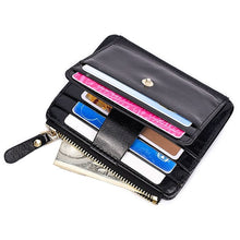 Load image into Gallery viewer, Fashion Men Genuine Leather Function Card Case Bag Rfid Business Holder