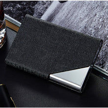 Load image into Gallery viewer, Fashion Business ID Credit Card Holder Function Women Men Polyurethane