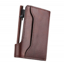Load image into Gallery viewer, Men Women RFID Card Case Minimalist Genuine Leather