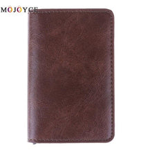 Load image into Gallery viewer, Metal Men Card Holder RFID Aluminium Alloy Credit Card Holder Polyurethane