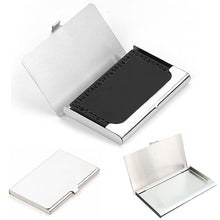 Load image into Gallery viewer, Creative Business Card Case Stainless Steel Aluminum Holder Metallic