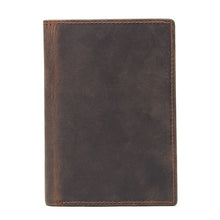 Load image into Gallery viewer, Genuine Leather Passport Holder Document Organizer Cover
