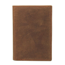Load image into Gallery viewer, Genuine Leather Passport Holder Document Organizer Cover