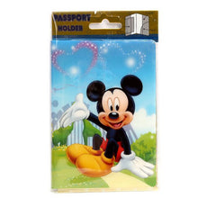 Load image into Gallery viewer, Cute Mickey Passport Cover Fashion Cartoon Women PVC Leather Travel