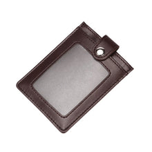 Load image into Gallery viewer, Women Men RFID Blocking Wallet Pull Out Slim Business Credit Card Genuine Leather