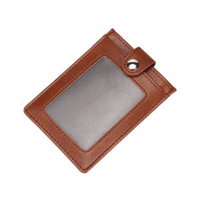 Load image into Gallery viewer, Women Men RFID Blocking Wallet Pull Out Slim Business Credit Card Genuine Leather