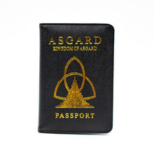 Load image into Gallery viewer, DIKEDAKU Wakanda Passport Cover Unisex Rfid High Quality Polyurethane