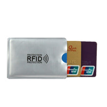 Load image into Gallery viewer, Anti Rfid Credit Cards Case Card holder Blocking Reader Lock Metallic