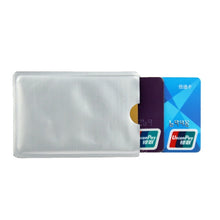 Load image into Gallery viewer, Anti Rfid Credit Cards Case Card holder Blocking Reader Lock Metallic