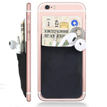 Load image into Gallery viewer, Fashion Creative silicone Cell Phone Wallet Case Women Men Credit ID Card Holder Polyester
