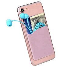 Load image into Gallery viewer, Fashion Creative silicone Cell Phone Wallet Case Women Men Credit ID Card Holder Polyester