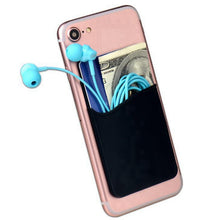 Load image into Gallery viewer, Fashion Creative silicone Cell Phone Wallet Case Women Men Credit ID Card Holder Polyester
