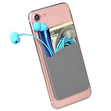 Load image into Gallery viewer, Fashion Creative silicone Cell Phone Wallet Case Women Men Credit ID Card Holder Polyester