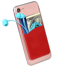 Load image into Gallery viewer, Fashion Creative silicone Cell Phone Wallet Case Women Men Credit ID Card Holder Polyester