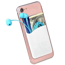 Load image into Gallery viewer, Fashion Creative silicone Cell Phone Wallet Case Women Men Credit ID Card Holder Polyester