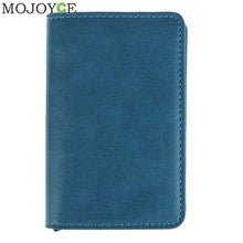 Load image into Gallery viewer, Fashion Polyurethane Leather Automatic Up Card Case Business Card Holder RFID Men Women