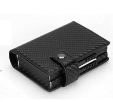 Load image into Gallery viewer, Mutifunction Men Blocking Rfid Wallet Mini Polyurethane Leather Business