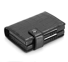 Load image into Gallery viewer, Mutifunction Men Blocking Rfid Wallet Mini Polyurethane Leather Business
