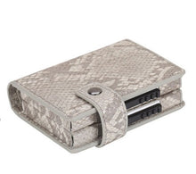 Load image into Gallery viewer, Mutifunction Men Blocking Rfid Wallet Mini Polyurethane Leather Business