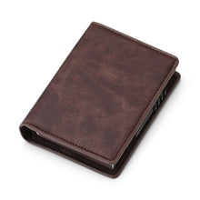 Load image into Gallery viewer, BISI GORO 2019 Unisex Metal Credit Card Holder With RFID Polyurethane