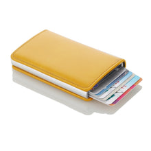 Load image into Gallery viewer, New RFID Blocking Vintage Leather Credit Card Holder Men Polyurethane