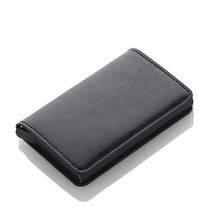 Load image into Gallery viewer, New RFID Blocking Vintage Leather Credit Card Holder Men Polyurethane