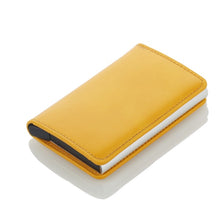 Load image into Gallery viewer, New RFID Blocking Vintage Leather Credit Card Holder Men Polyurethane