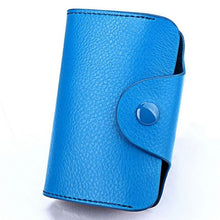 Load image into Gallery viewer, TRASSORY Rfid Blocking 15 Slots Genuine Leather Business Genuine Leather