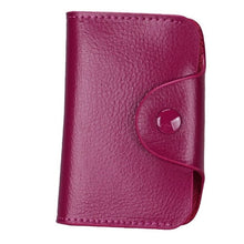 Load image into Gallery viewer, TRASSORY Rfid Blocking 15 Slots Genuine Leather Business Genuine Leather