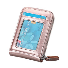 Load image into Gallery viewer, TRASSORY Genuine Leather Rfid Blocking 14 Slots Business Credit ID Card Holder