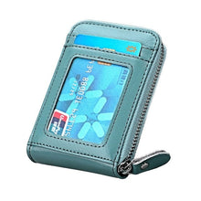 Load image into Gallery viewer, TRASSORY Genuine Leather Rfid Blocking 14 Slots Business Credit ID Card Holder